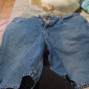 Tommy Hilfiger Blue Jean Shorts for Men